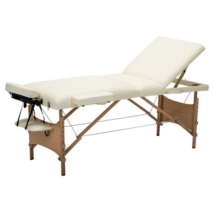 Hydraulic Best Mobile White Aluminum Folding Up Heated Portable Hydraulic Best Mobile White Aluminum Folding Up Heated Portable Professional Wooden Thai Massage Therapy Beauty Spa Tables Bed