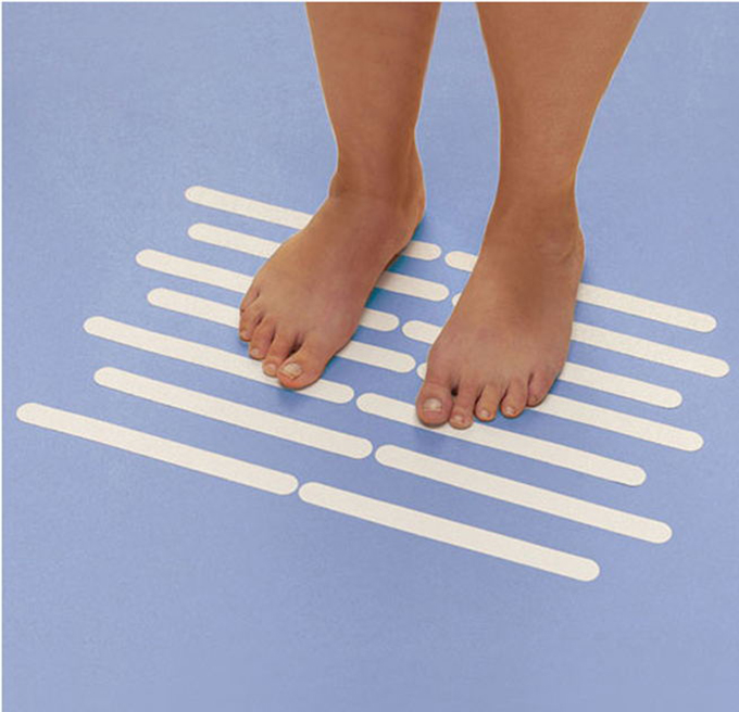 Anti Slip Bath Grip Stickers Non Slip Shower Strips Pad Flooring Safety