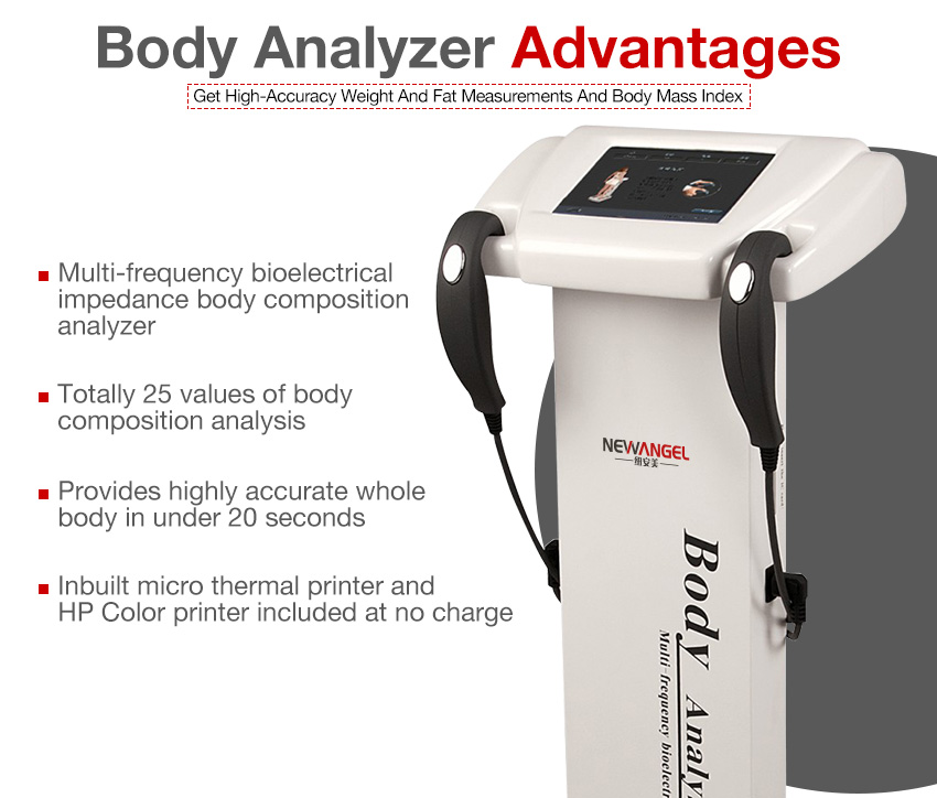Body composition analysis machine full body health analyzer