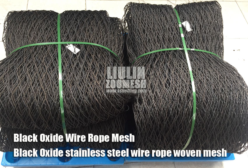 Black Stainless Steel Cable Mesh Buy black stainless steel cable mesh